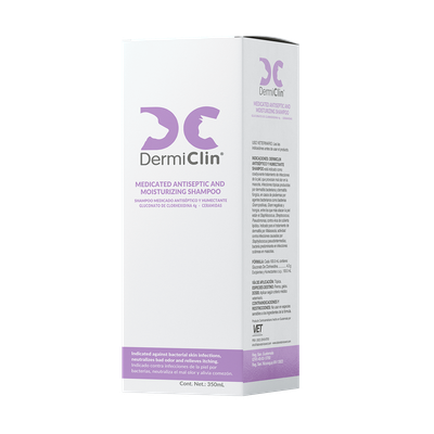 Shampoo Dermiclin Medicado Antiséptico y Humectante