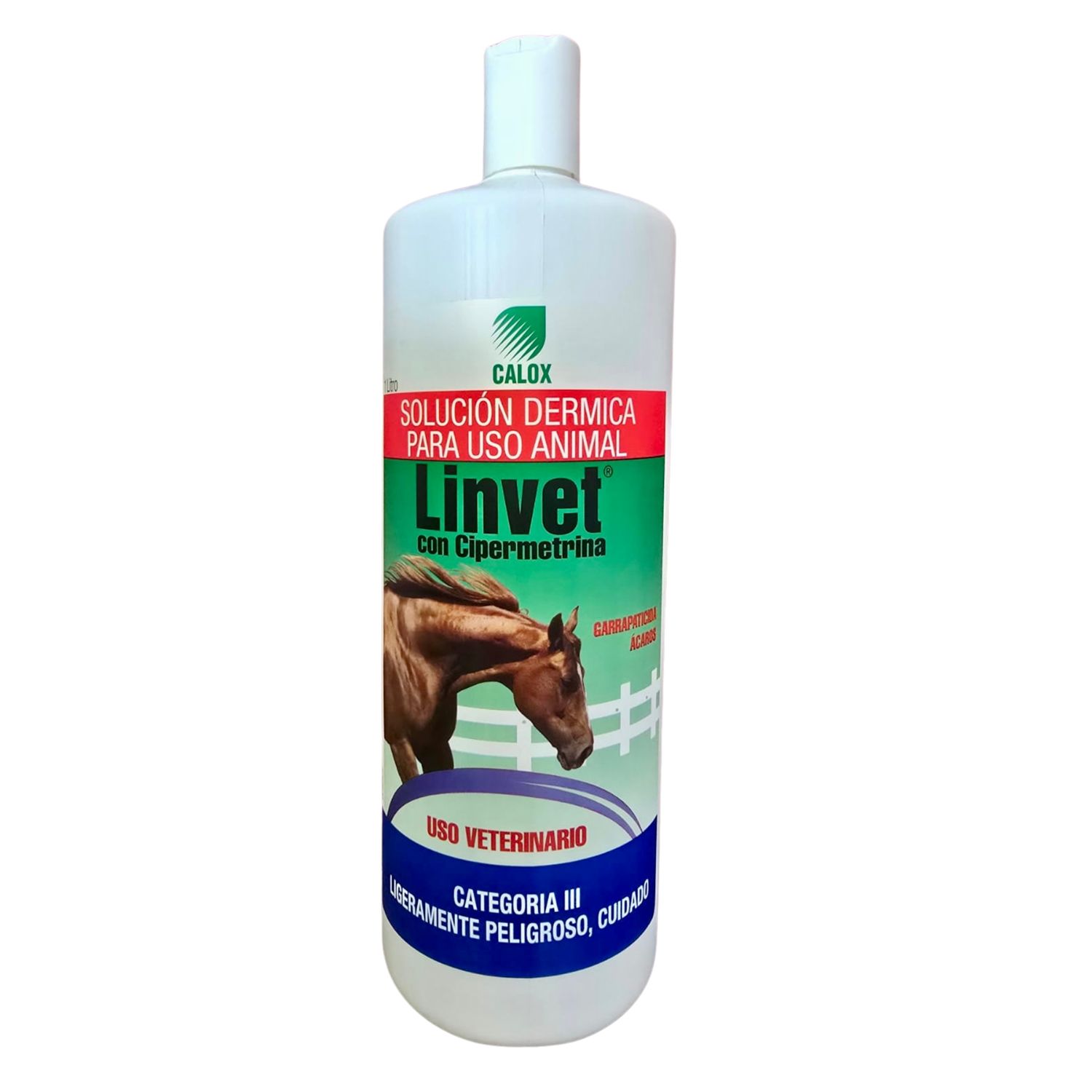 Linvet Solución Dermica para Caballos Garrapaticida
