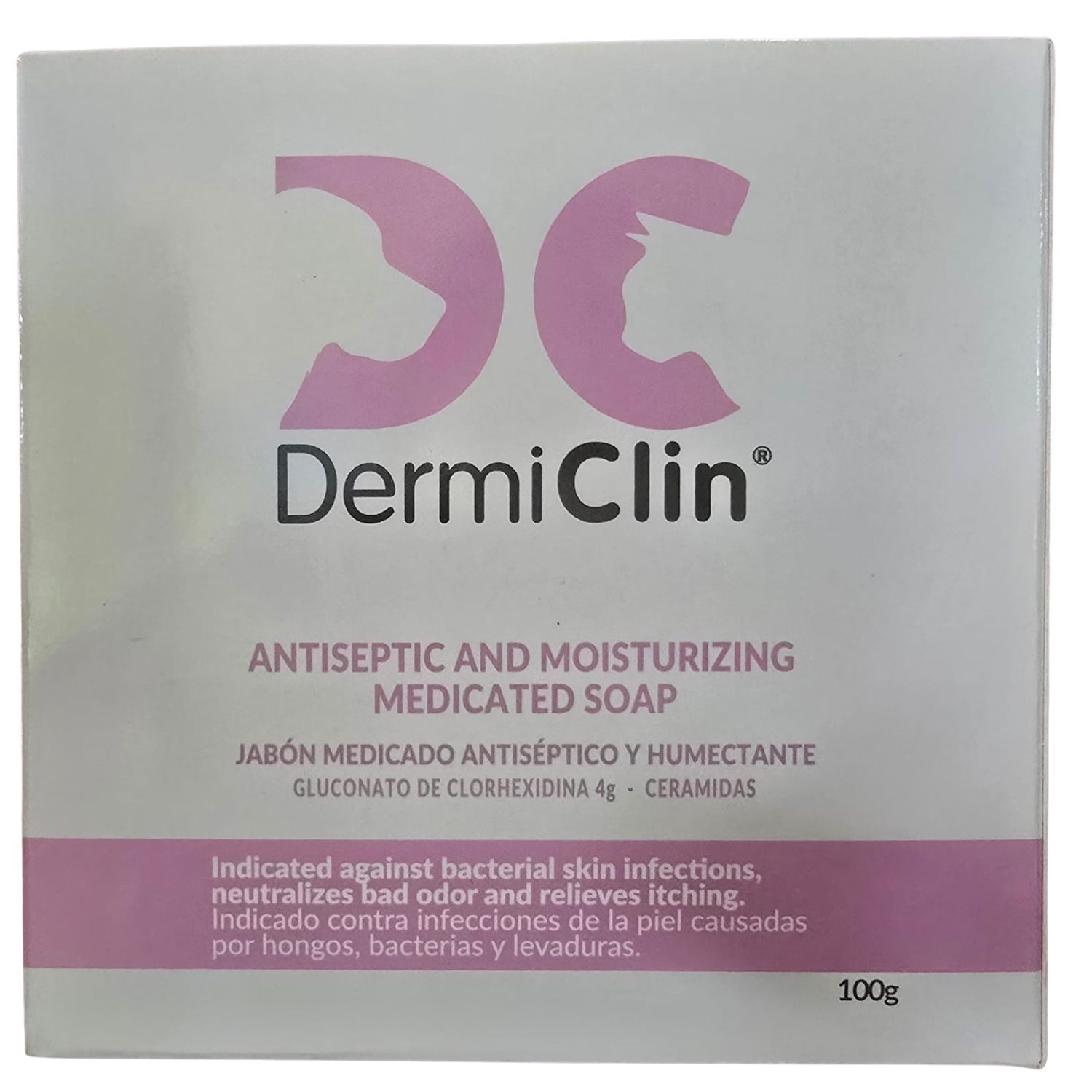Jabón Dermiclin Antiséptico y Humectante