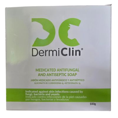 Jabón Dermiclin Antifúngico y Antiséptico