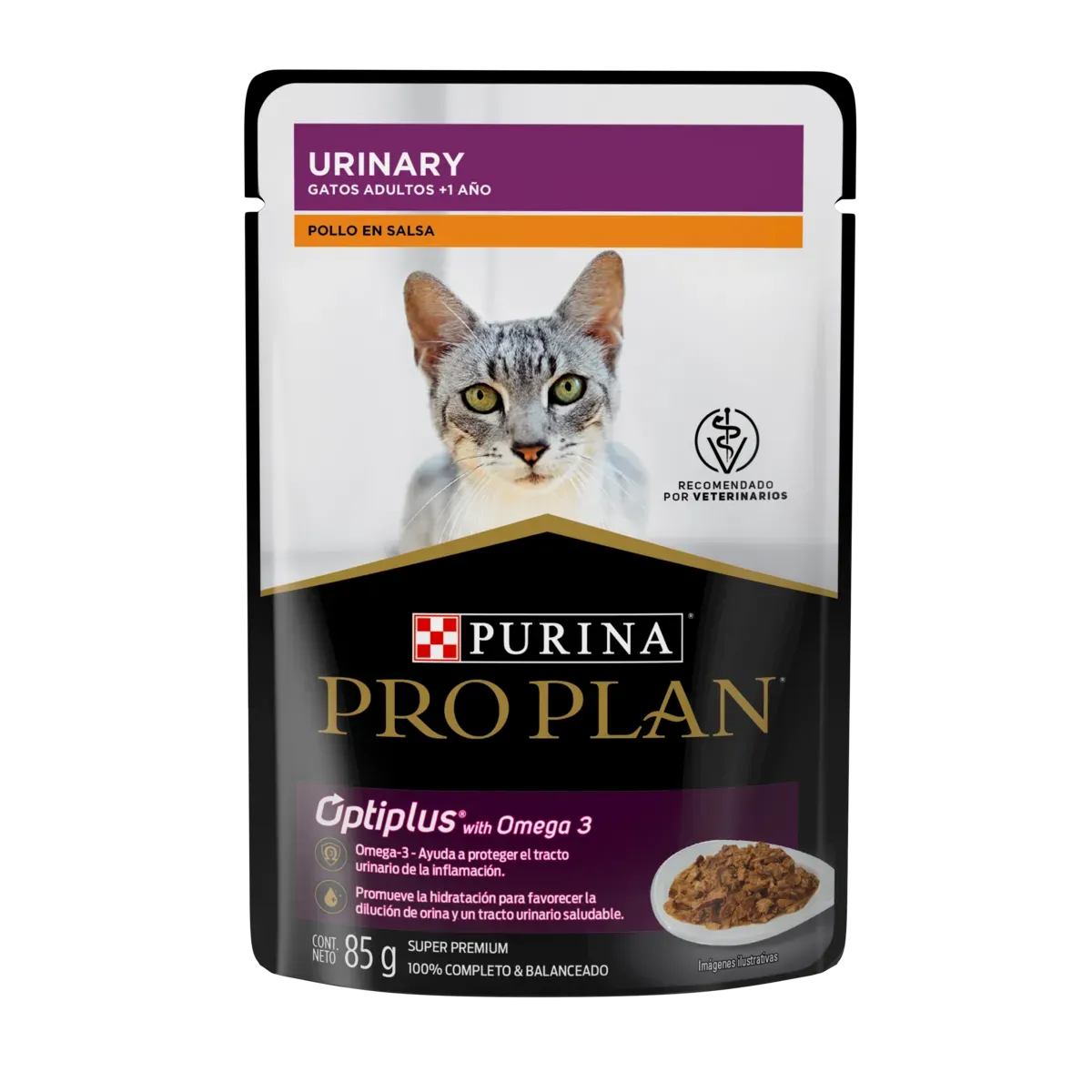 Pro plan alimento húmedo gato pouches 85 gr