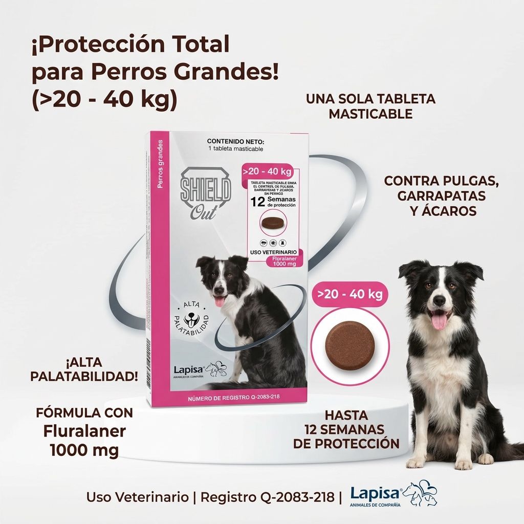 Shield Out 20-40 kg 1000 mg