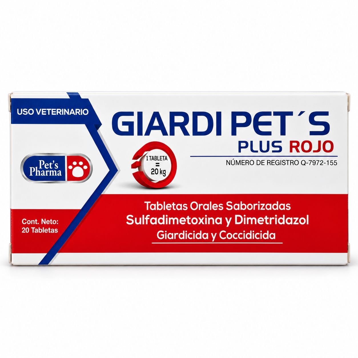 Giardi Pet's Plus Rojo