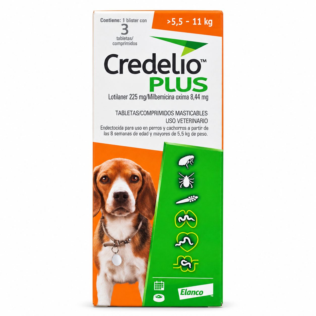 Credelio Plus 5.5-11 kg