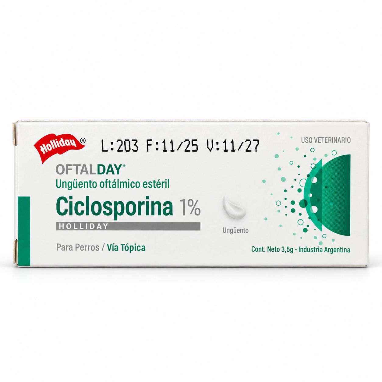 Ciclosporina 1%