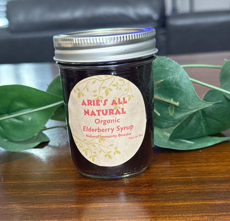 8oz Elderberry syrup