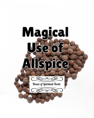 Magical use of Allspice