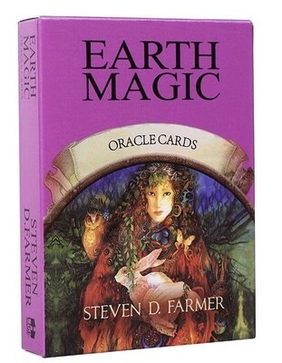 Earth Magic Oracle Cards by Steven D Farmer