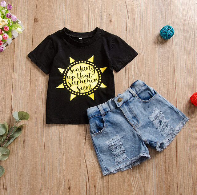 Jeans shorts Set 