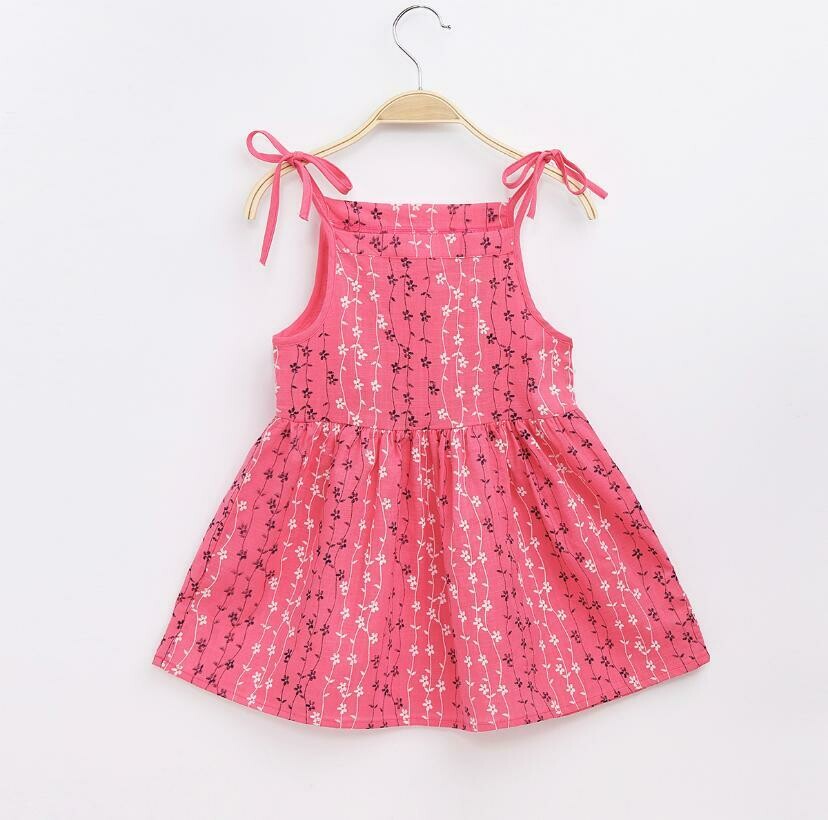 ​Baby girl solid strappy dress