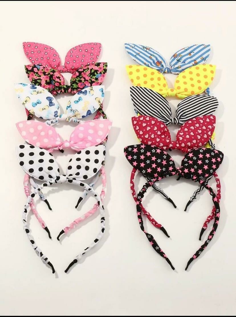 Toddler girl bow knot decor headband
