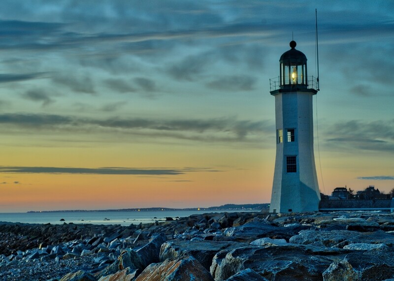 Old Scituate Light 5"x7"