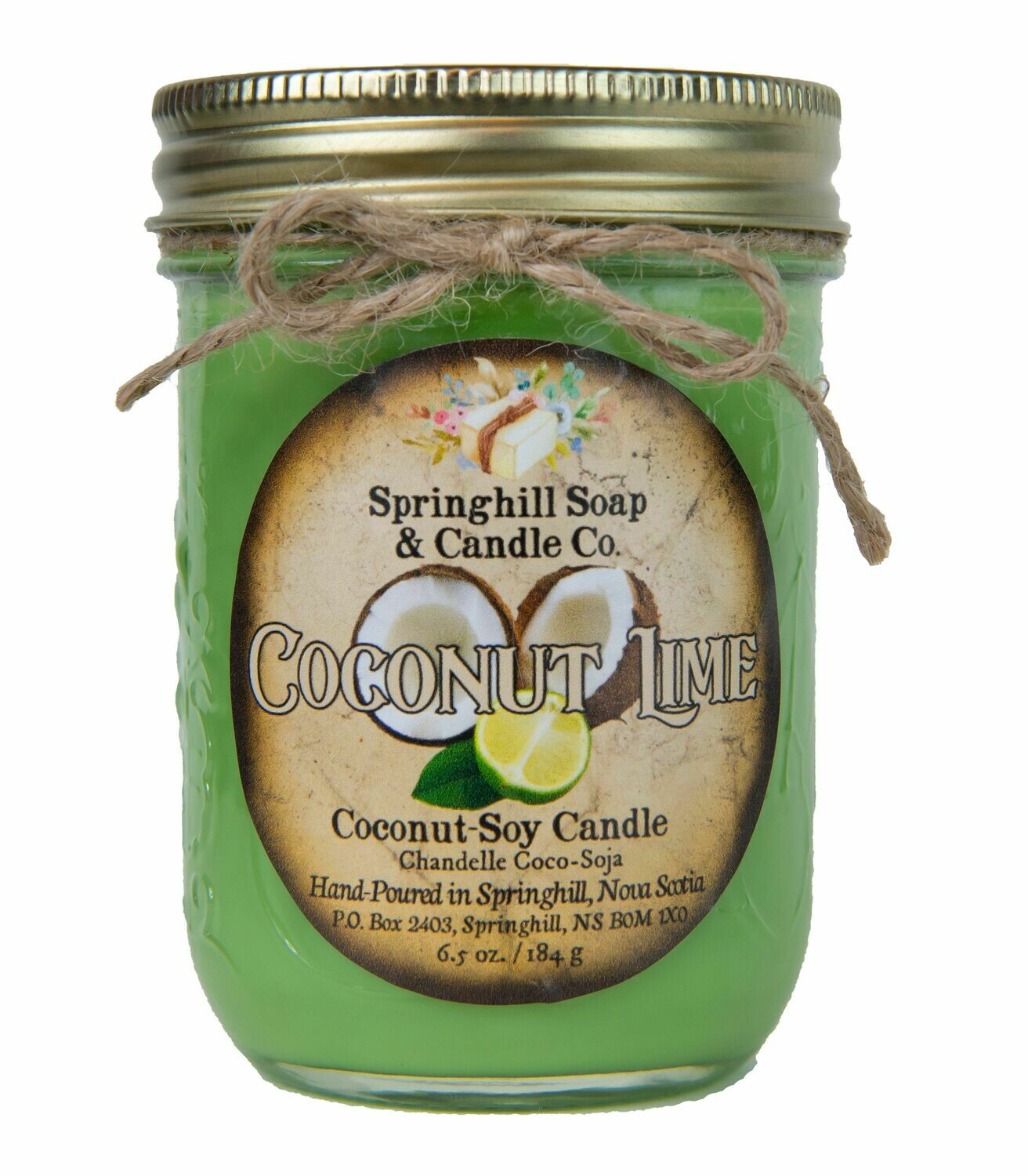 Coconut Lime (6.5oz candle)