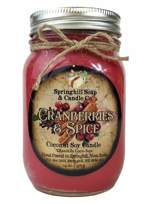 Cranberries & Spice (14oz candle)
