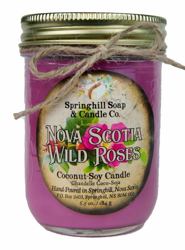Nova Scotia Wild Roses (6.5oz candle)