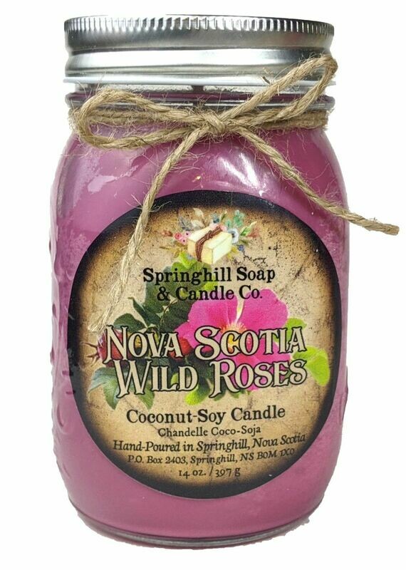 Nova Scotia Wild Roses (14oz candle)