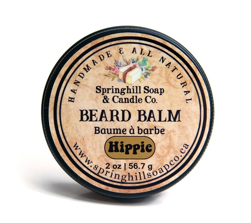 Hippie Beard Balm with 100% Pure Essential Oils (2oz)
