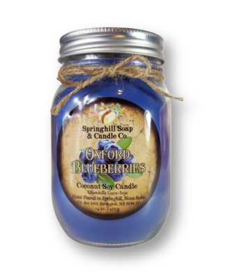 Oxford Blueberries 14oz Coconut-Soy Candle