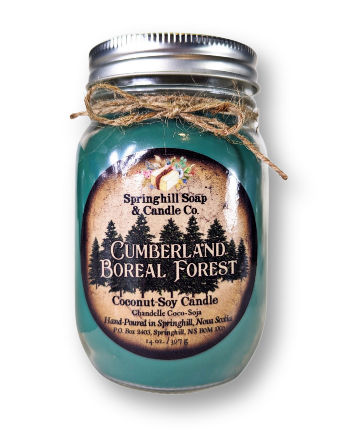 Cumberland Boreal Forest 14oz Coconut-Soy Candle