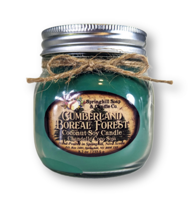 Cumberland Boreal Forest 8.2oz Coconut-Soy Candle