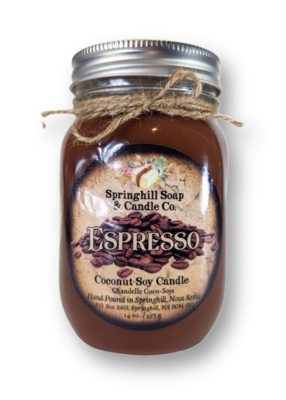 Espresso 14oz Coconut-Soy Candle