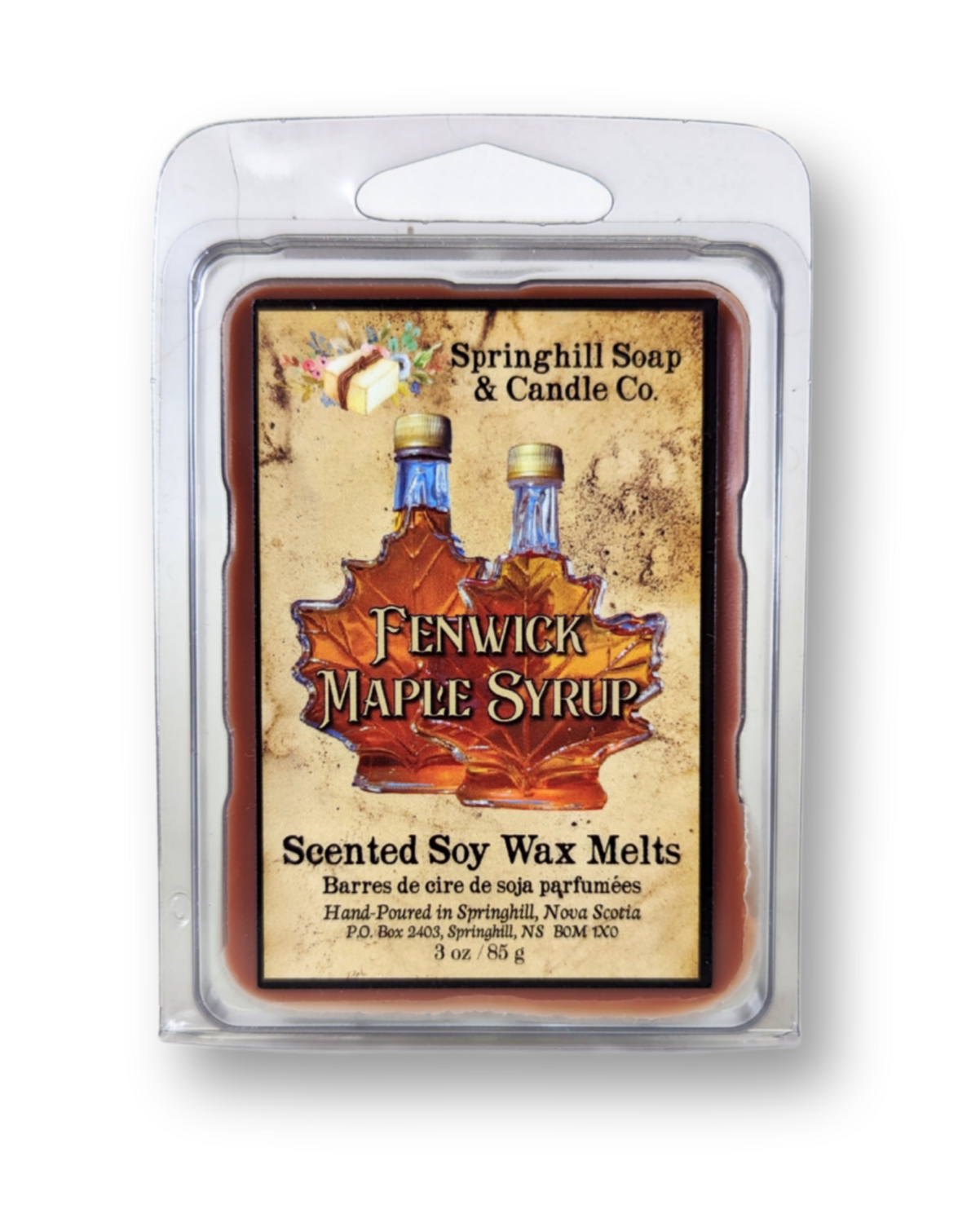 Fenwick Maple Syrup 3oz Soy Wax Melts