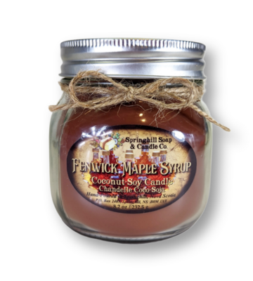 Fenwick Maple Syrup 8.2oz Coconut-Soy Candle