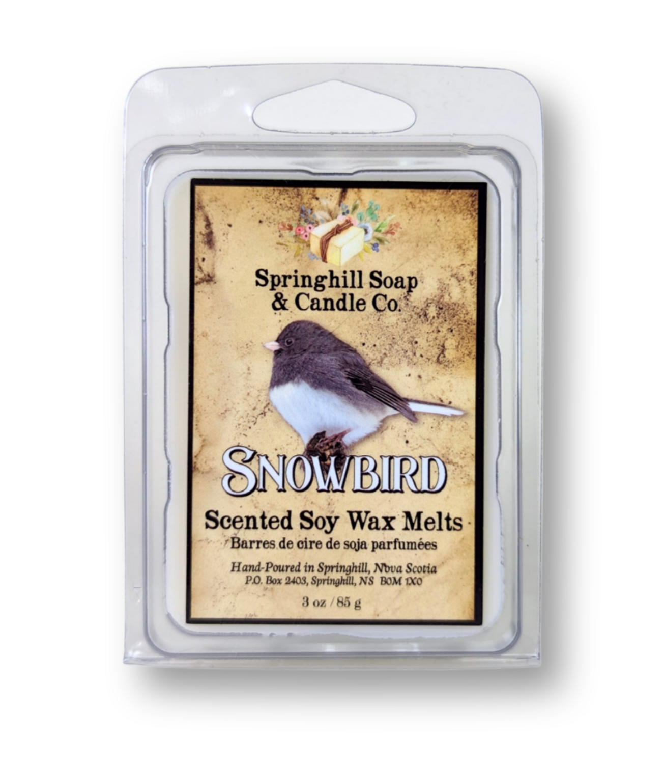Snowbird 3oz Soy Wax Melts