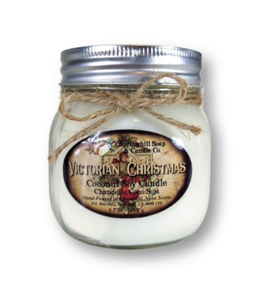 Victorian Christmas 8.2oz Coconut-Soy Candle