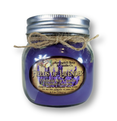Fields of Lavender 8.2oz Coconut-Soy Candle