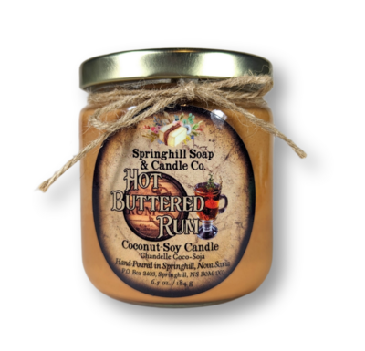 Hot Buttered Rum 6.5oz Candle (2021)