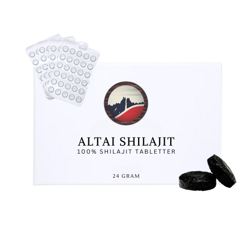 100% Shilajit Tabletter - 24 Gram