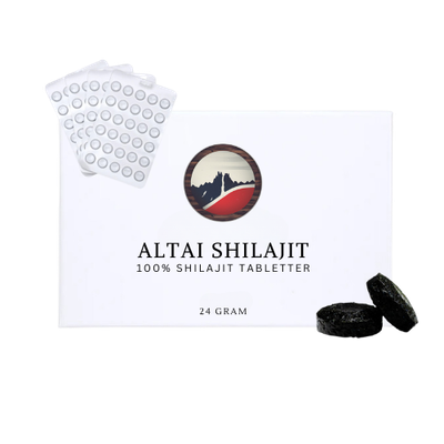 100% Shilajit Tabletter - 24 Gram