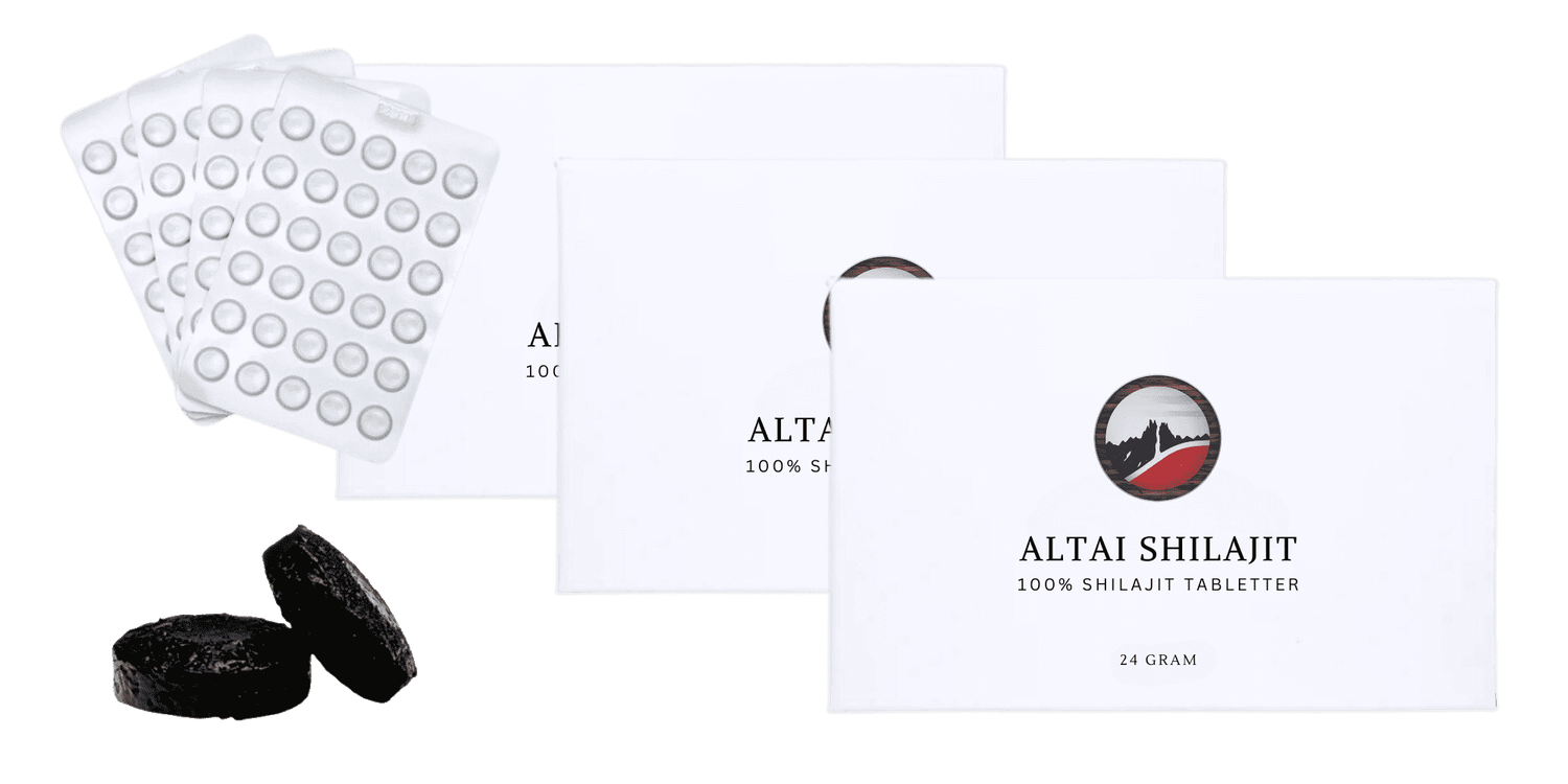3x Shilajit Tabletter