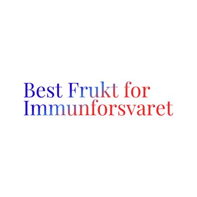 De Beste Fruktene med Høyt Innhold av Antioksidanter