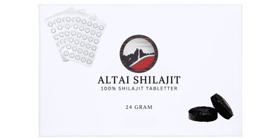 100% Shilajit Tabletter - 24 Gram