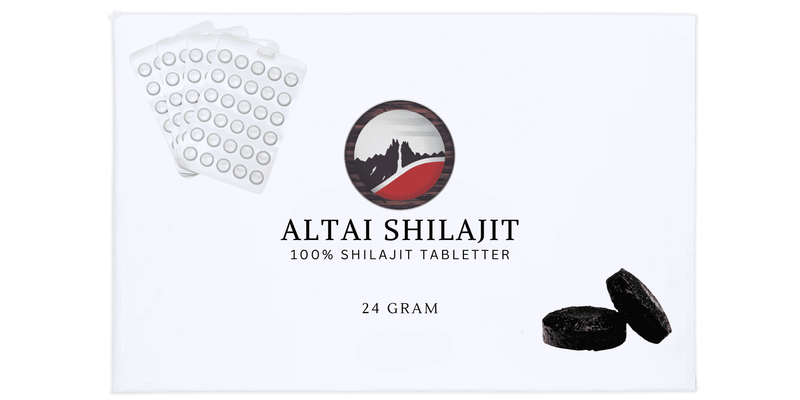100% Shilajit Tabletter - 24 Gram