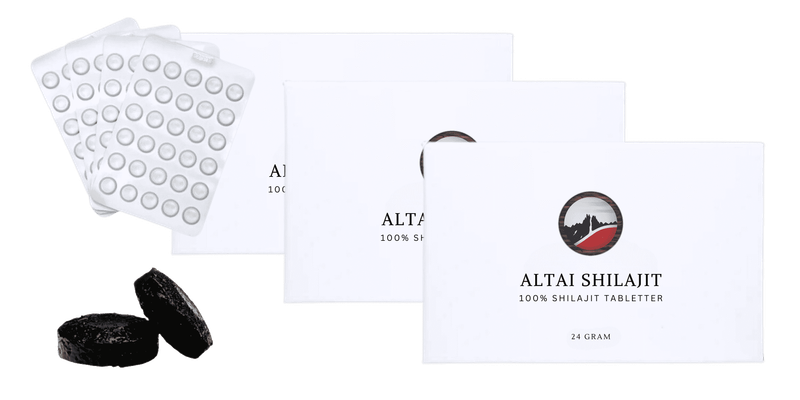 3x Shilajit Tabletter