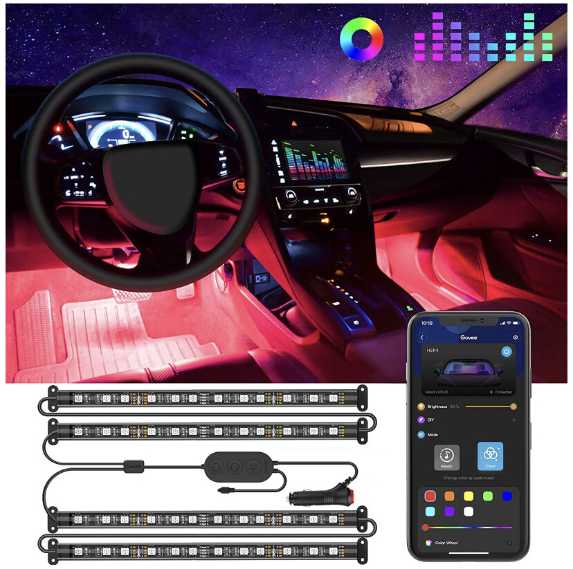 Led interior car lights