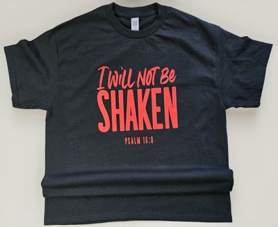I will NOT be shaken