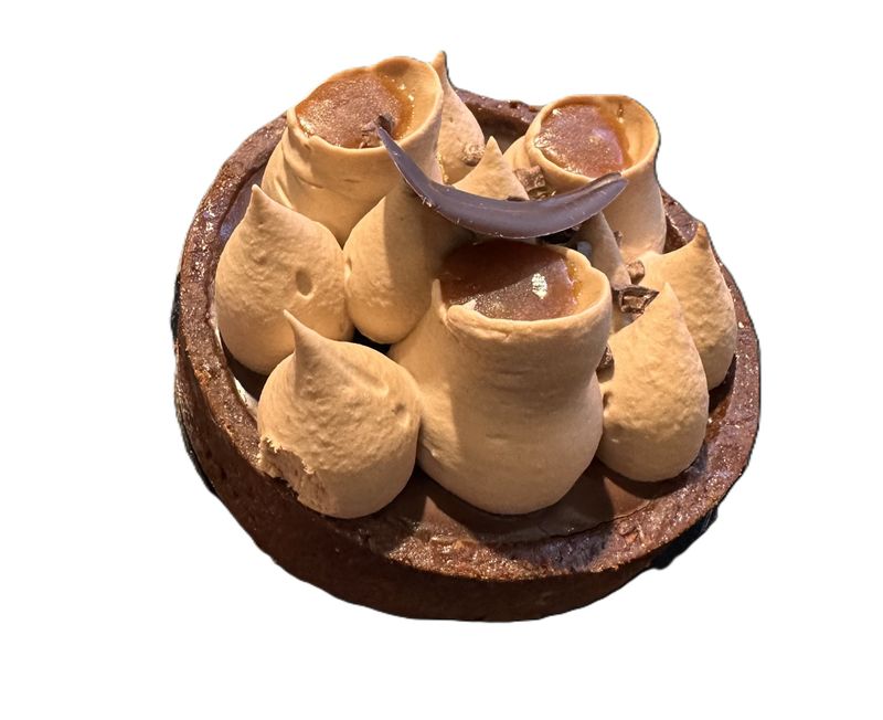 TARTE CHOCOLAT & CARAMEL MISO  individuelle