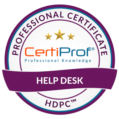 Help Desk Professional Certificate - (HDPC)