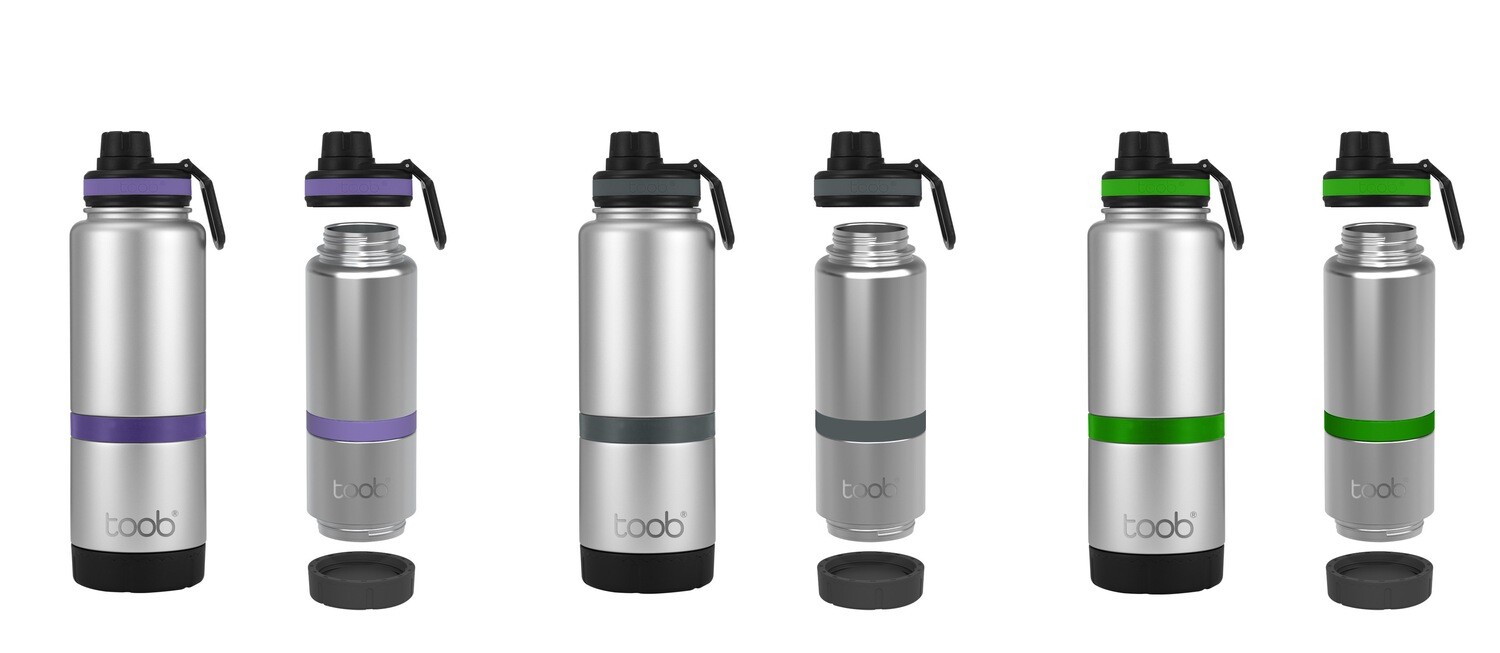 Double Wall Vacuum Insulated Open Ended Water Bottle