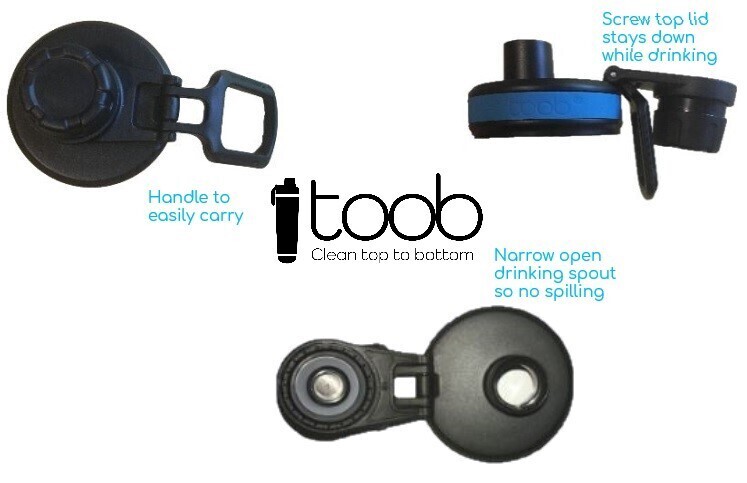 Products Easy To Clean Water Bottle That Opens From Top And Bottom