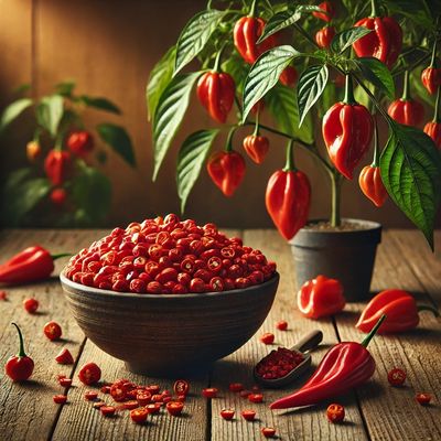 Piment Habanero Lanterne - Aromatique et Extra-Piquant | La Famille Artisane