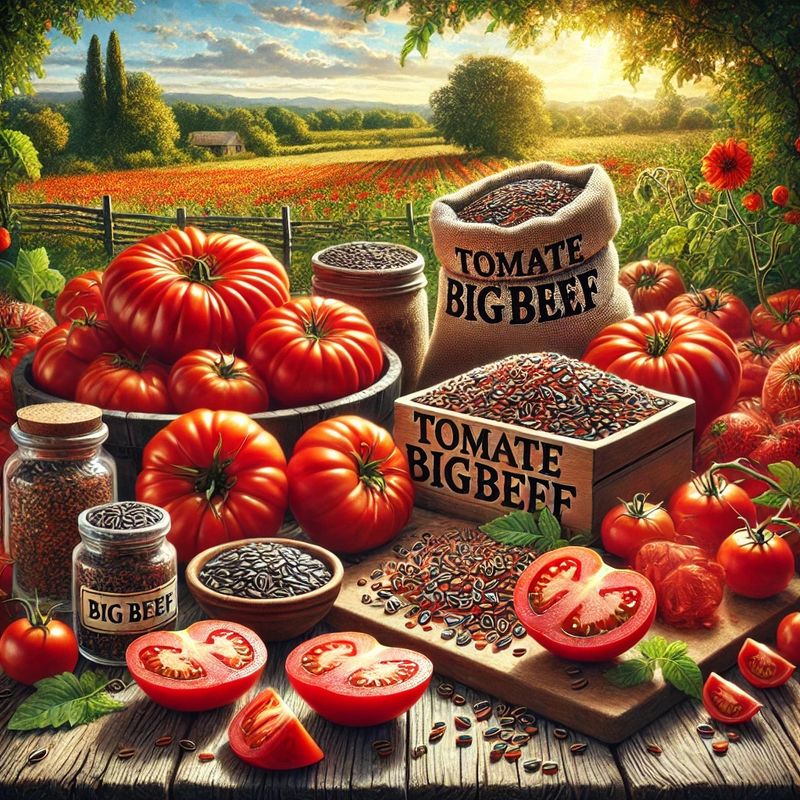 Tomate Big Beef  Charnue et Savoureuse | La Famille Artisane