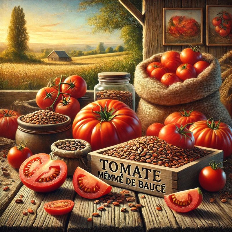 Tomate Mémé de Bauce - Ancienne et Authentique | La Famille Artisane