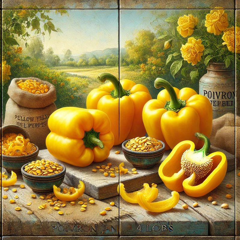 Poivron Jaune - Doux et Croquant | La Famille Artisane