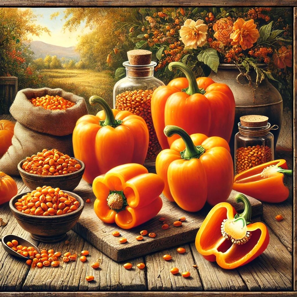 Poivron Orange - Doux et Parfumé | La Famille Artisane