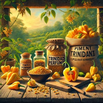 Piment Trinidad Perfume - Aromatique et Doux | La Famille Artisane